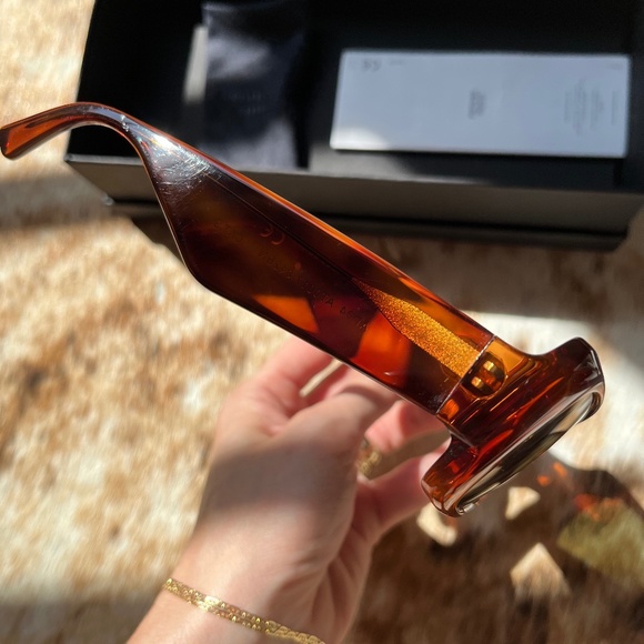 Phoebe Philo Score Sunglasses brown tortoiseshell - Picture 5 of 10